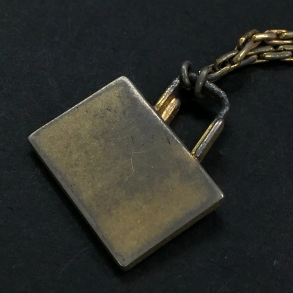 Color  Gold■DetailsA pre-owned .Christian Dior CD Logo Rhinestone Gold Tone P - Picture 6 of 7